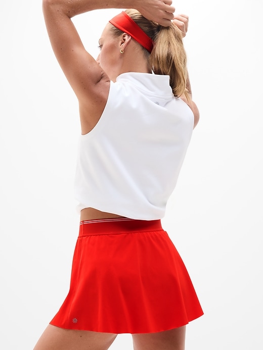 Image number 7 showing, Ace Advantage High Rise Tipped 13 1/2” Skort