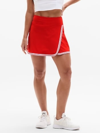 Crosscourt High Rise Tipped 14" Skort