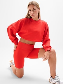 Terry Super Cropped Dolman