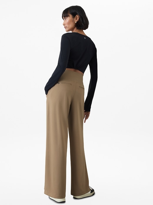 Image number 3 showing, Venice High Rise Wide Leg Pant