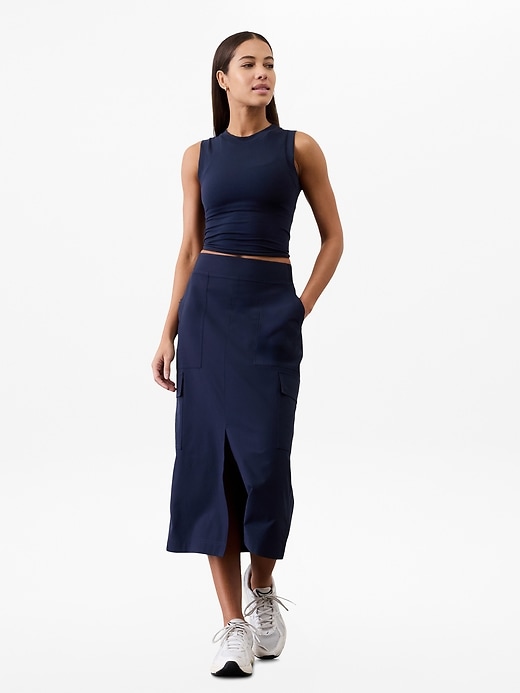 Image number 6 showing, Brooklyn Heights High Rise Cargo Skirt