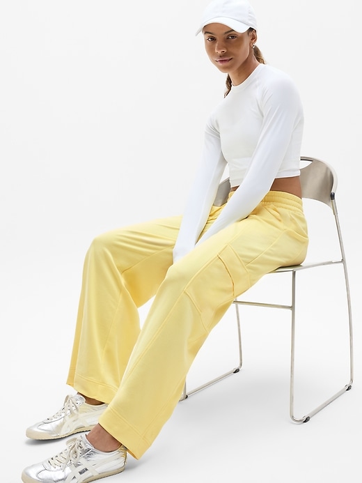 Image number 8 showing, Retroterry High Rise Wide Leg Cargo Pant