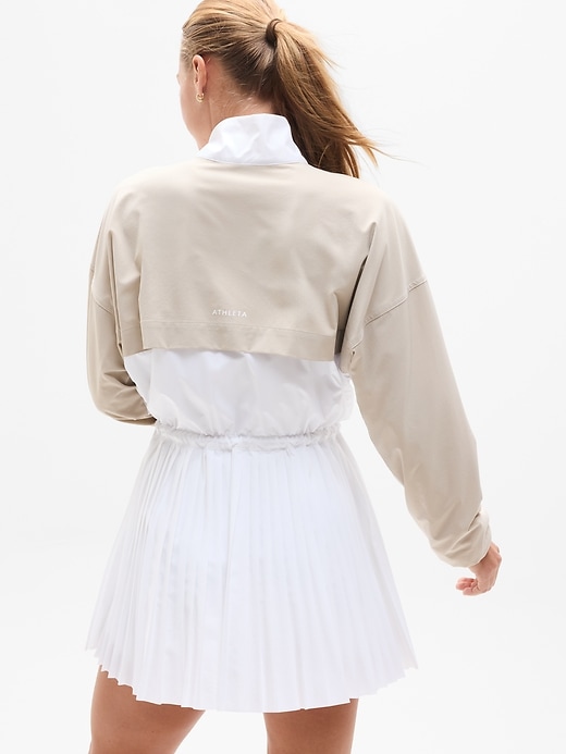 Image number 3 showing, Woven Track Dress