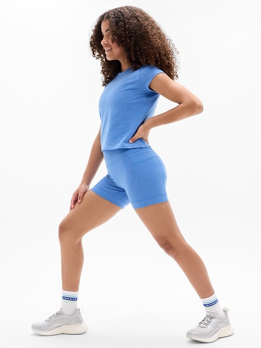 Image number 3 showing, Athleta Girl Right Moves Core Tee