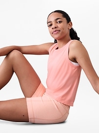 View large product image 3 of 3. Athleta Girl Power Up Crop Tank