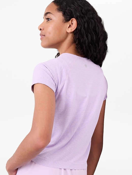Image number 2 showing, Athleta Girl Power Up Sport Length Tee