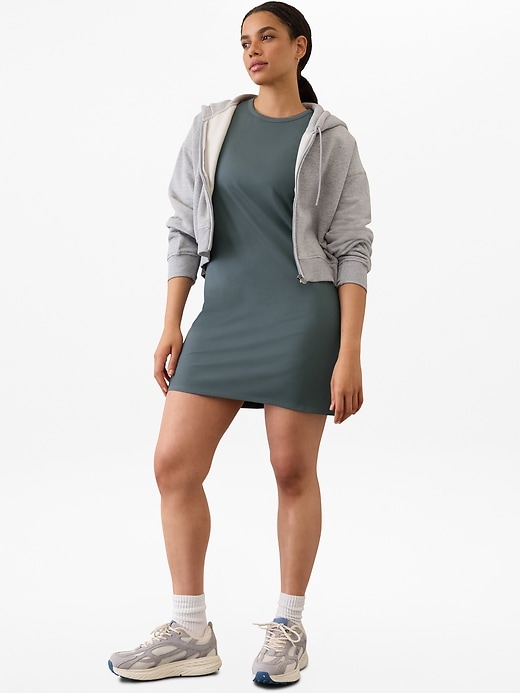 Image number 5 showing, Signature Rib Tee Dress