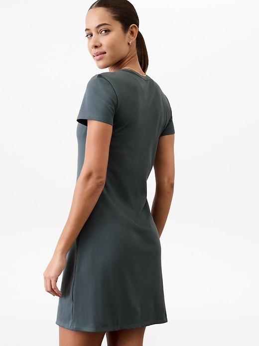 Image number 7 showing, Signature Rib Tee Dress