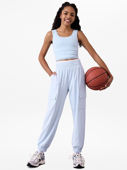 View large product image 1 of 3. Athleta Girl Run Free Cargo Jogger
