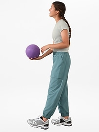 View large product image 3 of 3. Athleta Girl Power Up Sport Length Tee