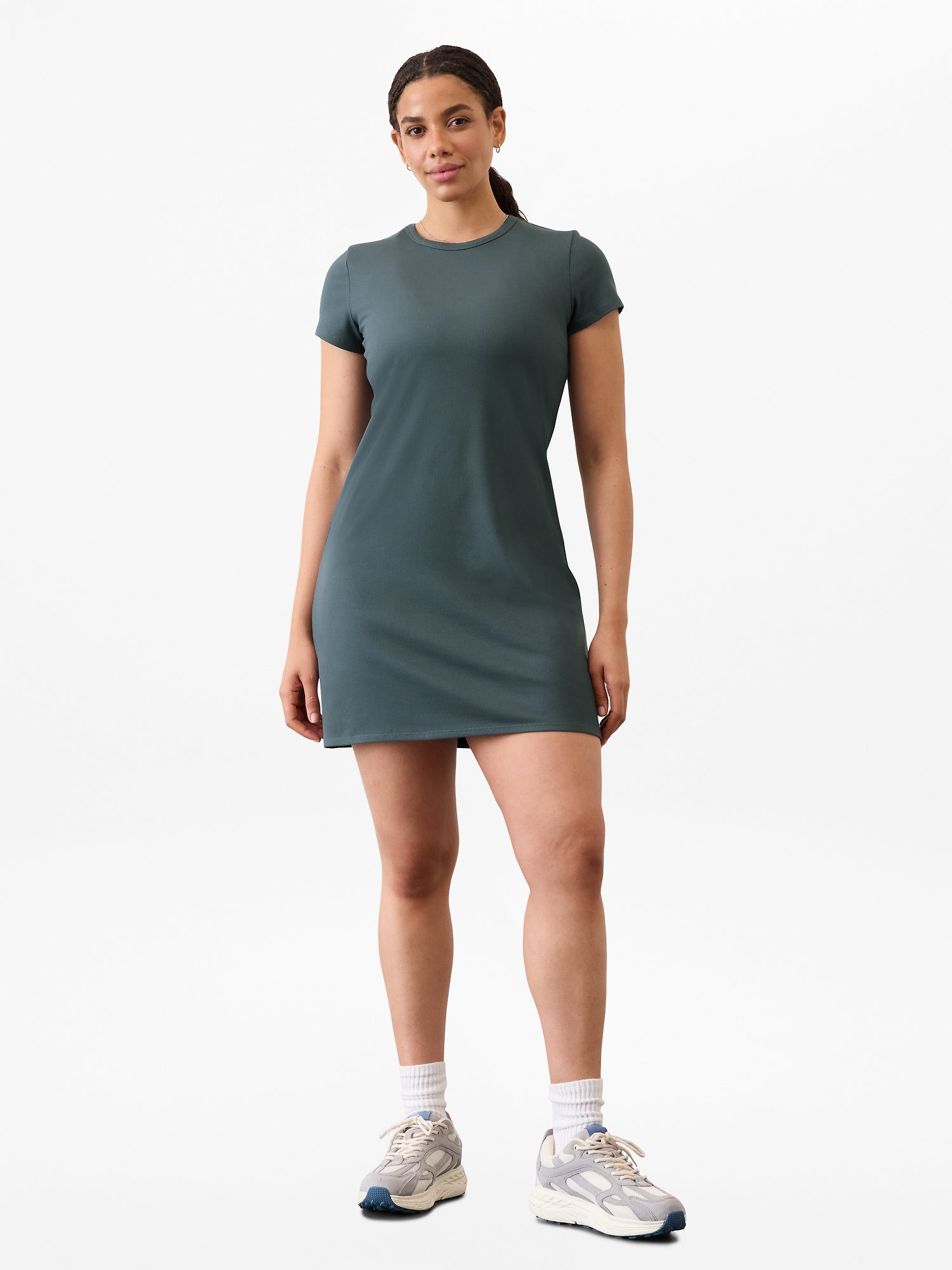 Signature Rib Tee Dress
