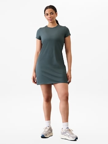 Signature Rib Tee Dress