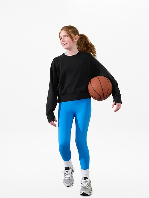 Image number 2 showing, Athleta Girl All Day Crewneck Sweatshirt