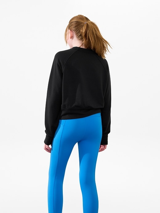 Image number 3 showing, Athleta Girl All Day Crewneck Sweatshirt