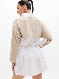 Woven Track Dress