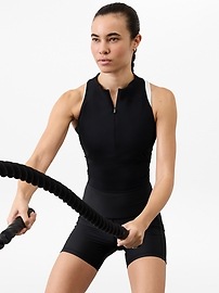 Crosstrain Zip Tank