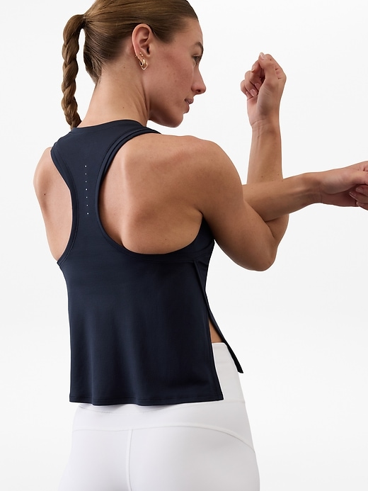 Image number 2 showing, Grid Knit Tank