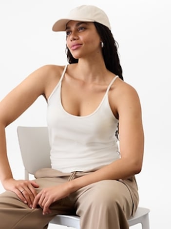 Signature Rib Thin Strap Tank