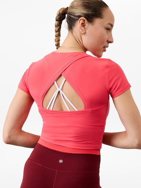 Transcend Open Back Tee