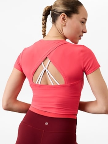 Transcend Open Back Tee