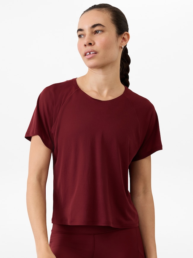 Grid Knit Tee