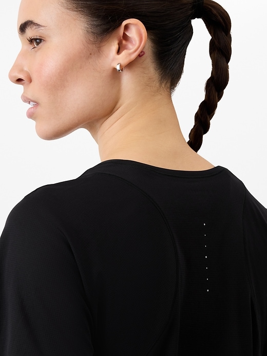 Image number 5 showing, Grid Knit Tee