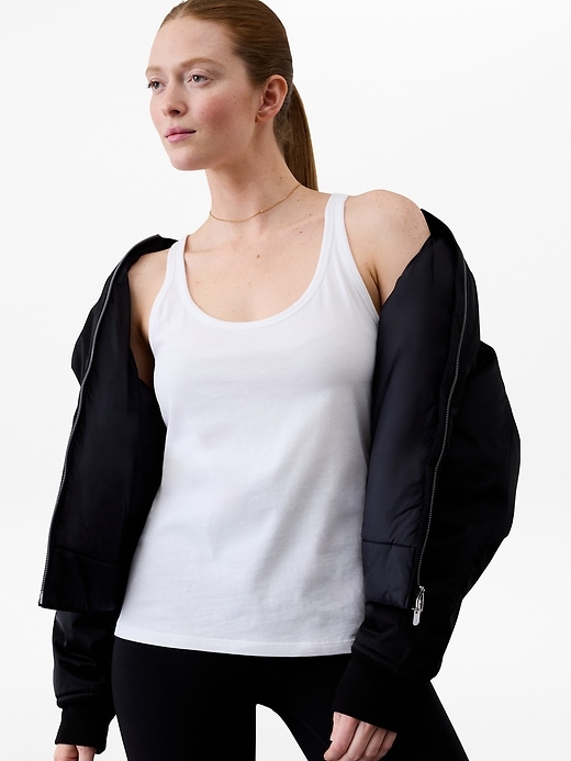 Image number 1 showing, True Cotton Slim Tank