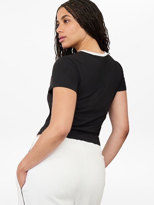 Image number 6 showing, Signature Rib Crop Tee
