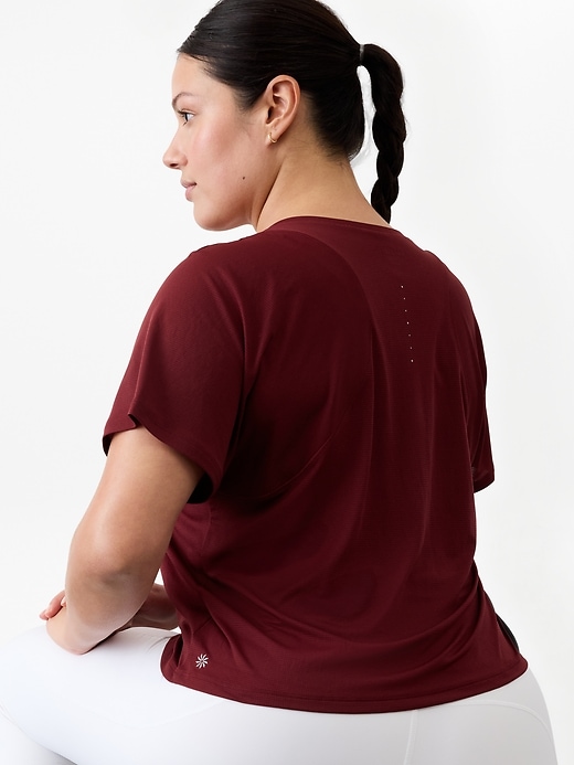 Image number 7 showing, Grid Knit Tee