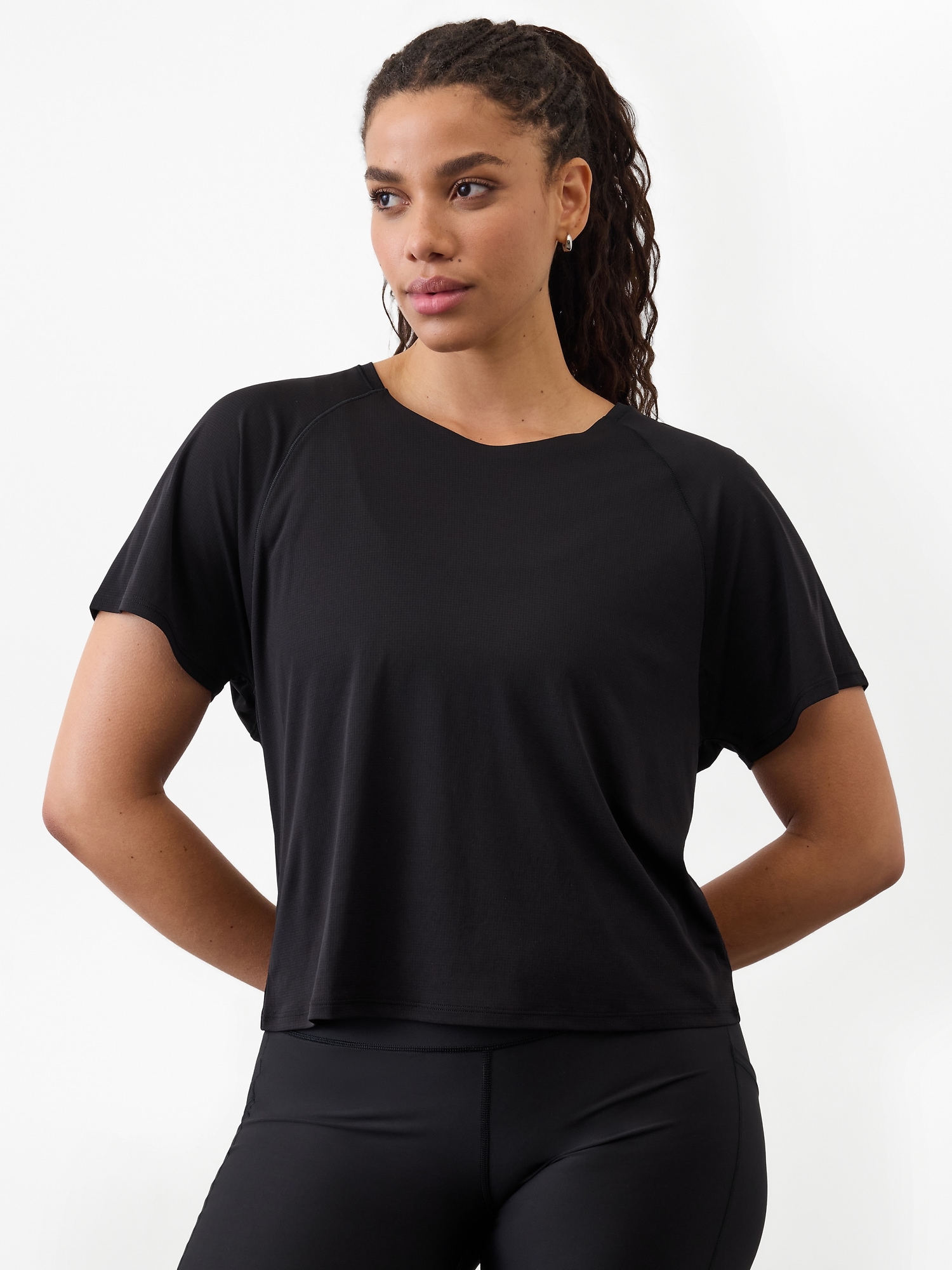 Grid Knit Tee