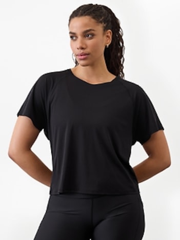 Grid Knit Tee