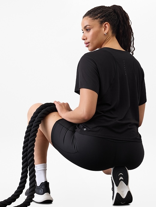 Image number 2 showing, Grid Knit Tee