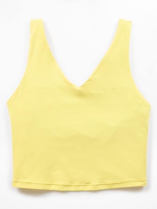 Image number 3 showing, Transcend V-Neck Crop Sports Bra D-DD