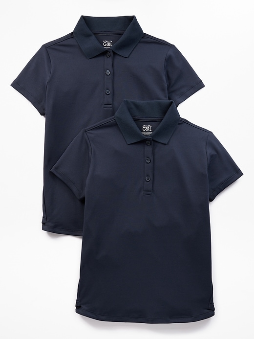 Image number 1 showing, Athleta Girl School Day Polo 2-Pack