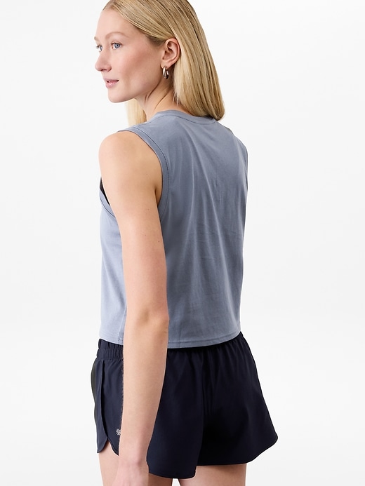 Image number 2 showing, True Cotton Crop Tank