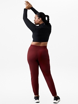 Crosstrain High Rise Jogger - Red - image 2