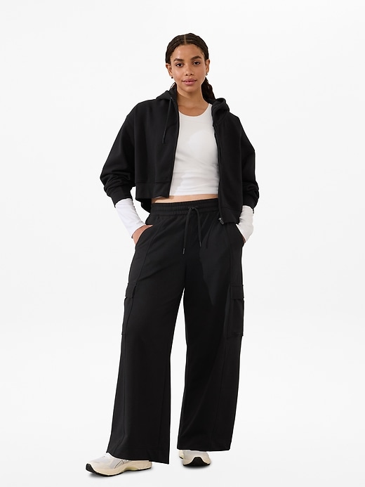 Image number 7 showing, Retroterry High Rise Wide Leg Cargo Pant