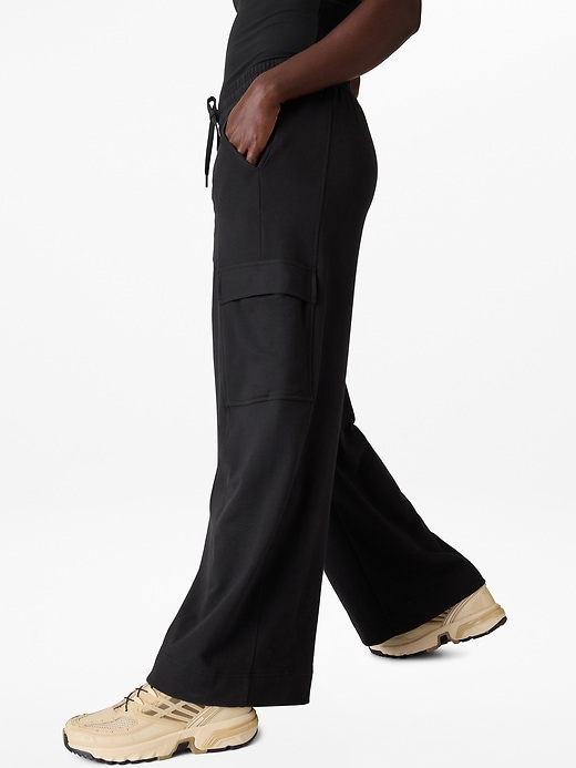Image number 5 showing, Retroterry High Rise Wide Leg Cargo Pant