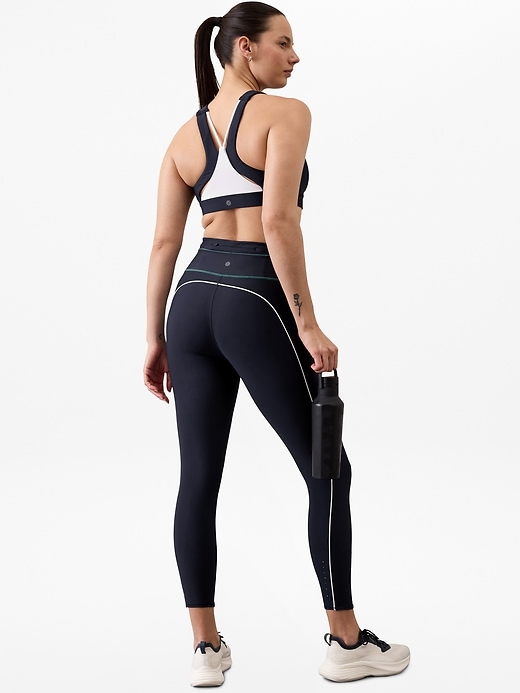 Image number 3 showing, Pacesetter Ultra High Rise 7/8 Stripe Legging