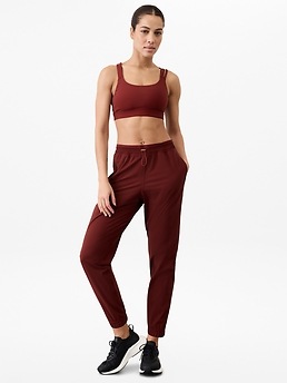 Crosstrain High Rise Jogger - Red - image 4