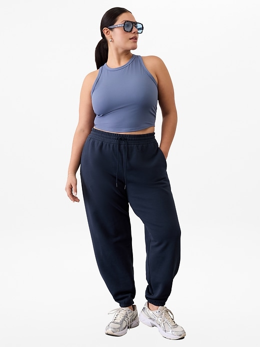 Image number 5 showing, Forever Fleece Mid Rise Jogger