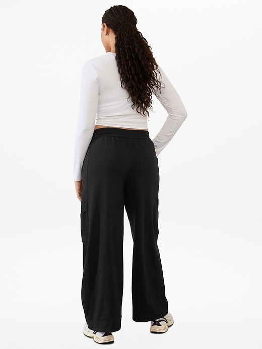 Image number 8 showing, Retroterry High Rise Wide Leg Cargo Pant