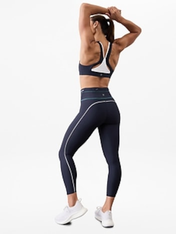 Pacesetter Ultra High Rise 7/8 Stripe Legging