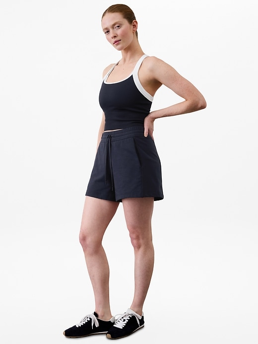 Image number 5 showing, Aurora Seamless Crop Rib Strappy Tank