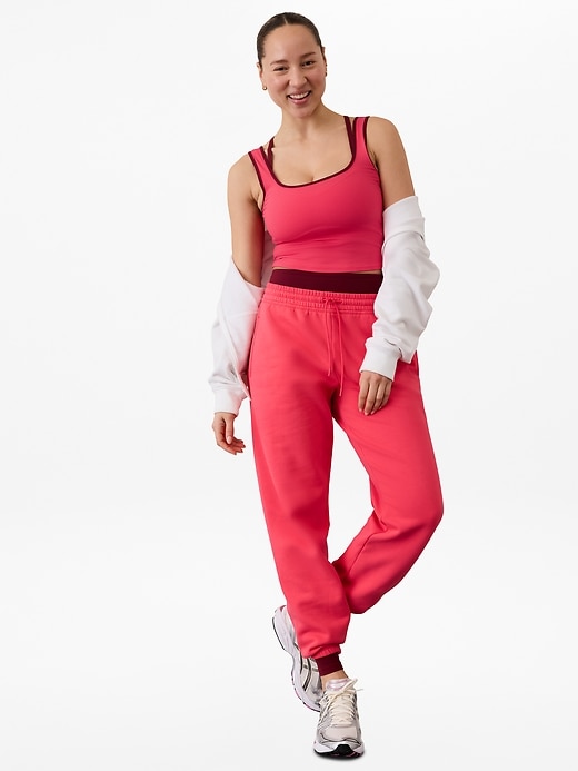 Image number 3 showing, Signature Rib Square Neck Crop Tank