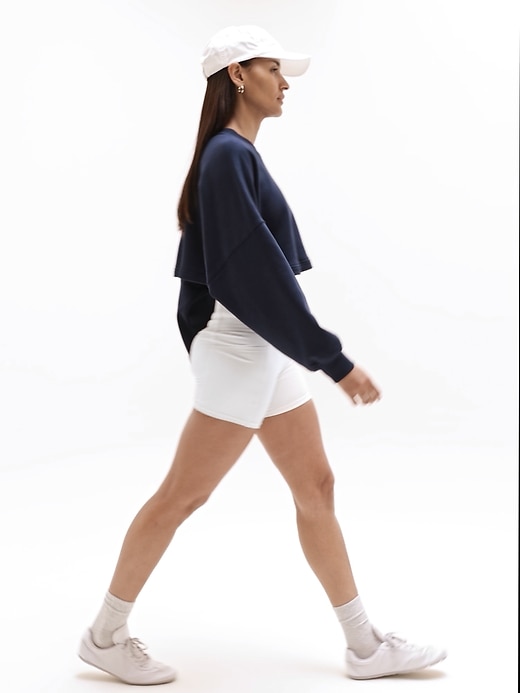 Image number 4 showing, Terry Super Cropped Dolman