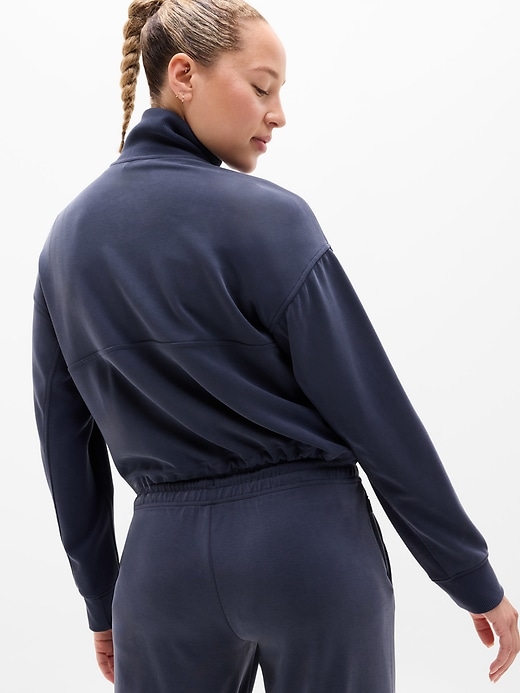 Image number 3 showing, Seasoft Rib 1/4 Zip Popover