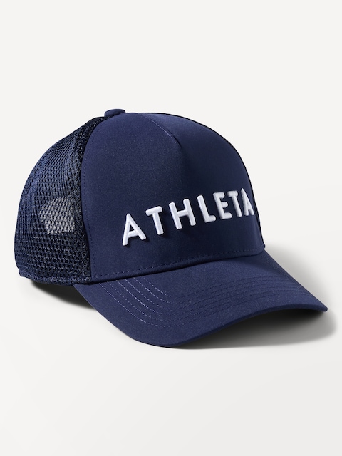 Athleta Icon Trucker Hat - Blue