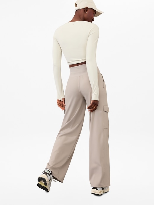 Image number 2 showing, Venice High Rise Wide Leg Cargo Pant