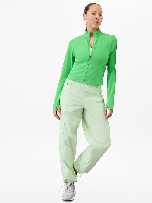 Image number 3 showing, Cascade High Rise Cargo Poplin Pant